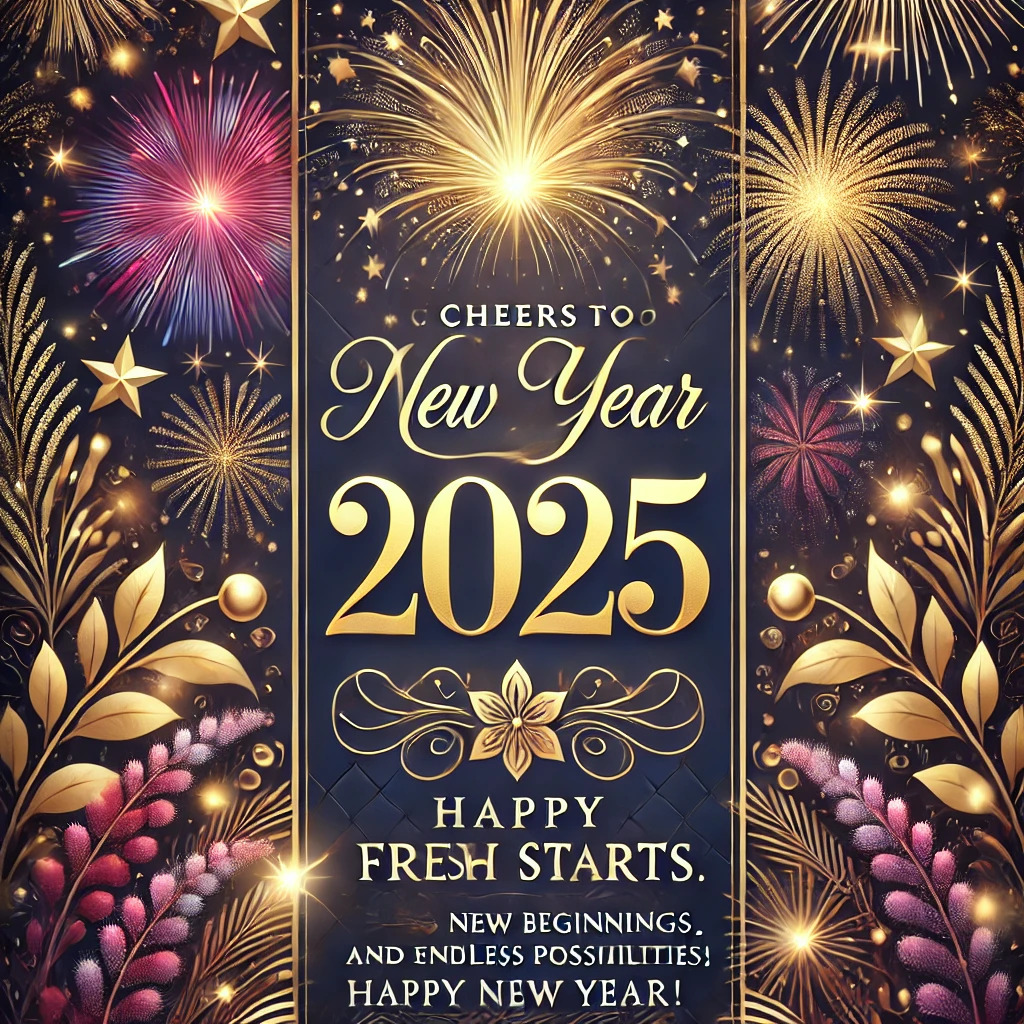 Happy New Year 2025 Top 50 Inspirational Wishes and Quotes